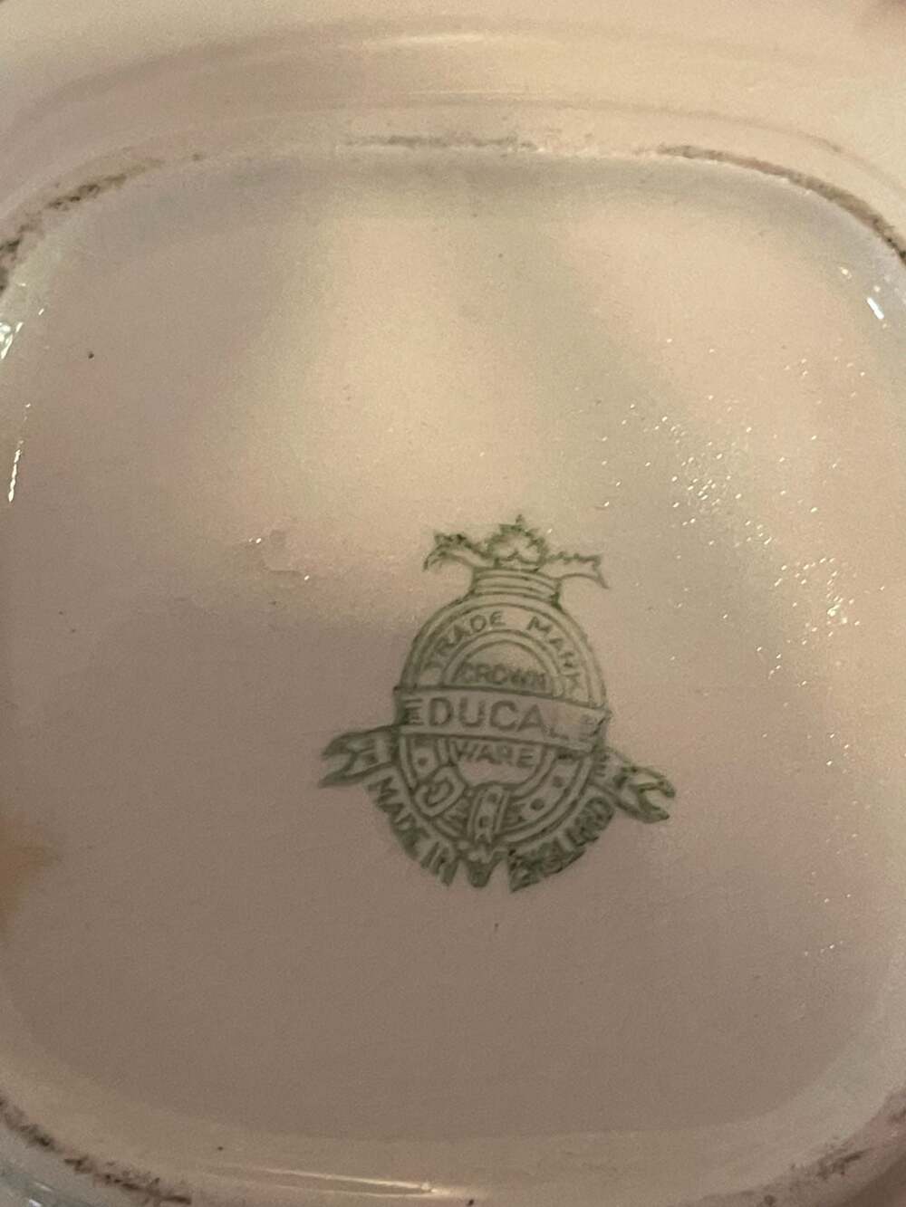 Vintage Crown Ducal Ware Floral Lidded Sugar Bowl Made in England - Picture 7 of 7
